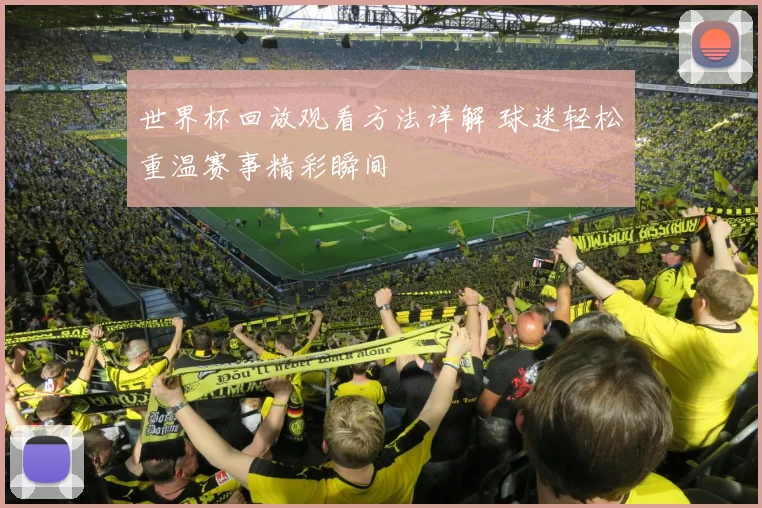 世界杯回放观看方法详解 球迷轻松重温赛事精彩瞬间